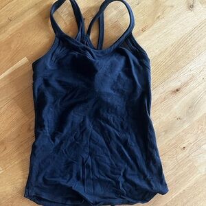 Lululemon Women's Black Tank Top